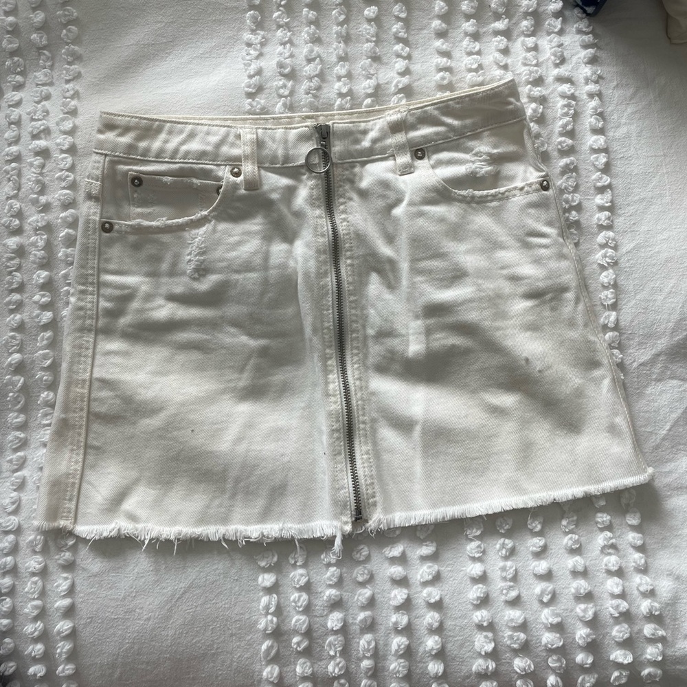 Free people white skirt